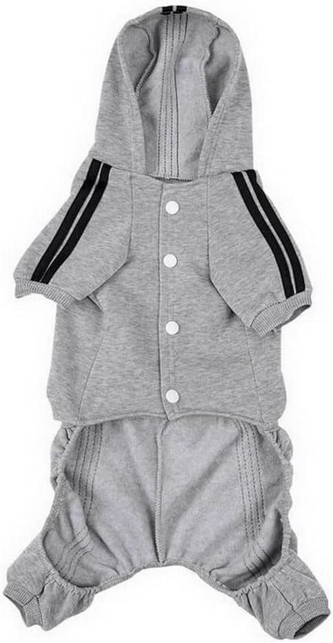 宠物猫狗衣服连帽衫运动服夹克外套冬季毛衣套装适合小狗小号中号大号